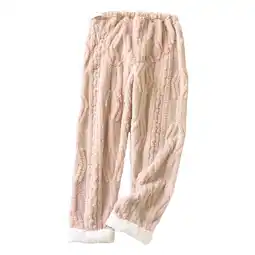 Walmart breaise Women Maternity Pajama Pant Fuzzy Fleece Lounge Pants Pregnancy Casual PJs Soft Sleepwear offer