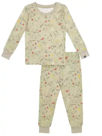 Walmart Modern Moments by Gerber Toddler Neutral Super Soft Tight Fitting Pajama Set, 2-Piece, Sizes 12M-5T offer