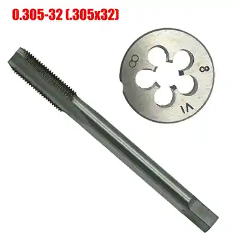 Walmart 8V1-32 Tap 8V1-32 Die 0.305x32 High Speed Steel Right Hand Tap&die Set offer