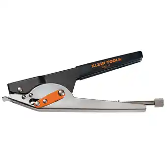 Walmart Klein Tools 0.5 in. L Black/Orange Tie Tensioning Tool Pliers 1 pk offer