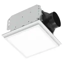 Walmart New Homewerks 80 CFM 1.1 Sone Bathroom Ventilation Exhaust Fan with Dimmable LED Light offer