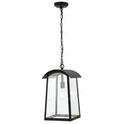 Walmart SAFAVIEH Adalai Edison Tungsten Black Pendant Light with Shade offer