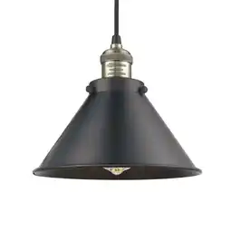 Walmart Innovations Lighting 201C Braircliff Briarcliff 1 Light 10 Wide Pendant - Black offer