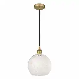 Walmart Innovations Lighting 616-1P 12 10 White Mouchette Pendant White Mouchette 10 Wide offer