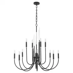 Walmart Quorum Lighting - SUMMIT - 12 Light Chandelier In Traditional Style-35 Inches offer