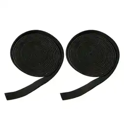 Walmart 2pcs Self-Stick Heavy Duty Felt Strips Self Adhesive Felt Tapes (Black) offer