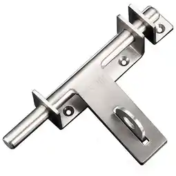 Walmart Stainless Steel Bolt 304 Heavy-Duty Left and Right Bolts Sliding Bolt Door Lock Latch offer