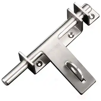 Walmart Stainless Steel Bolt 304 Heavy-Duty Left and Right Bolts Sliding Bolt Door Lock Latch offer