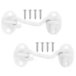 Walmart 2 Pcs Door and Window Air Hook Gate Lock Hooks Barn Door Lock Eye Latch Cabin Hook offer