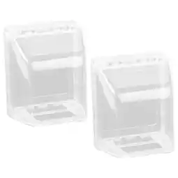 Walmart 2 Pcs Surge Protector Outlet Wire Hider for Wall Switch Waterproof Box offer