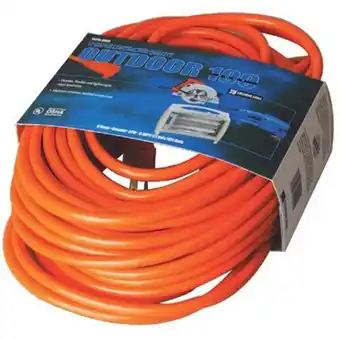 Walmart Southwire Vinyl Extension Cord, 50', Orange offer