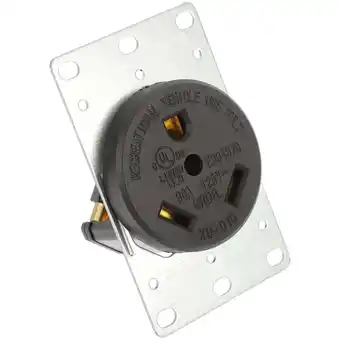 Walmart Athitqq RV Outlet 30a 125v Flush Receptacle Electrical Straight Blades Receptacle offer