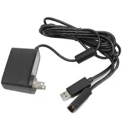 Walmart For Xbox 360 Kinect Sensor USB AC Adapter Power Supply Cable Cord offer