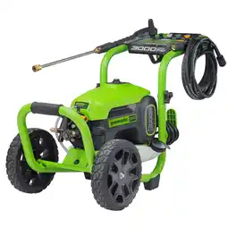 Walmart Greenworks 3000 PSI 2.0 Max GPM TruBrushless Electric Pressure Washer (Motor: 120V) offer