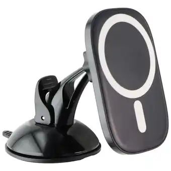 Walmart PureGear Qi-Certified Fast Wireless Car Charger with MagSafe for iPhones - Black offer