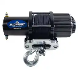 Walmart MotoAlliance VIPER Midnight 4500lb ATV/UTV Winch Kit with 50 feet BLACK Synthetic Rope offer