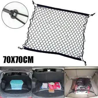 Walmart Elastic Floor Car-Boot Net Cargo-Storage Mesh SUV Truck Netting Luggage 70x70cm offer