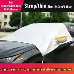 Walmart Big sale! WUNGSENN Car Thick Windshield Cover Protector Winter SnowIce Frost Shade Rain Sun F6A3 offer