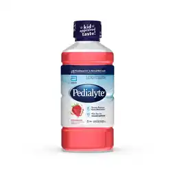 Walmart Pedialyte Electrolyte Solution, Strawberry, 1 Liter offer