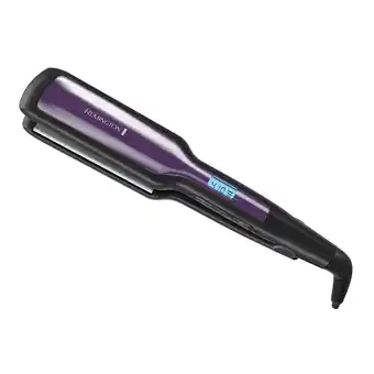 Walmart Remington 1 3/4 Titanium Flat Iron Hair Straightener, Anti-Static Technology, Purple offer