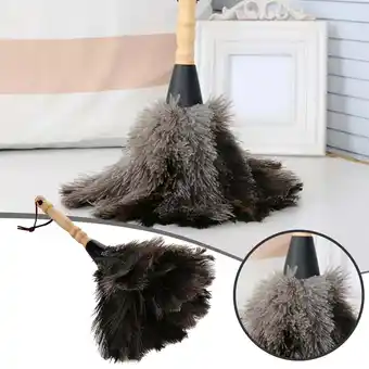 Walmart DBYLXMN Natural Feather Duster With Wooden Handle Brush Baby Proof Toilet Brush offer