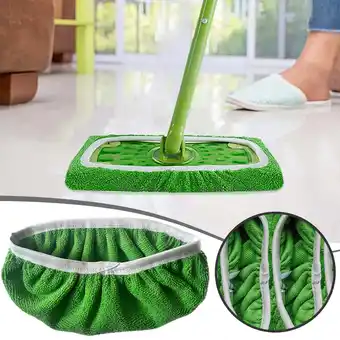 Walmart DBYLXMN Flat Mop Cloth Absorbent Replacement Cloth Cover Household Dry And Wet Use Rug Spray offer