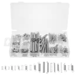 Walmart 200 Pcs Spring Tension Spring Compression Spring Spring Kit Steel Coil Spring Extension Springs Kit offer