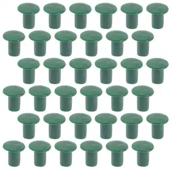 Walmart Eease Small Red Garden Cane Caps 48pcs Safety Toppers for Outdoor offer