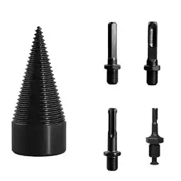 Walmart 5PCS Removable Firewood Log Splitter Drill Bit Wood Screw High Speed Screw offer