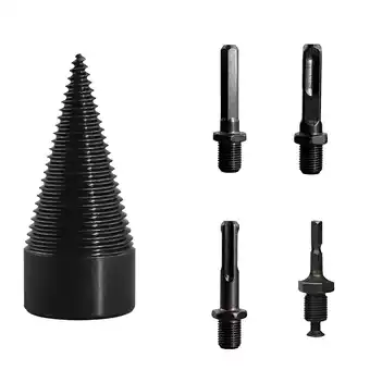 Walmart 5PCS Removable Firewood Log Splitter Drill Bit Wood Screw High Speed Screw offer