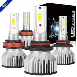 Walmart OBNDVU LED Headlight Bulbs High Low Beam White for 2019 2020 Honda HR-V offer