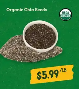 Sprouts Farmers Market Organic Chia Seeds offer