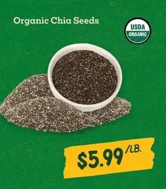 Sprouts Farmers Market Organic Chia Seeds offer