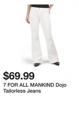 Marshalls 7 FOR ALL MANKIND Dojo Tailorless Jeans offer