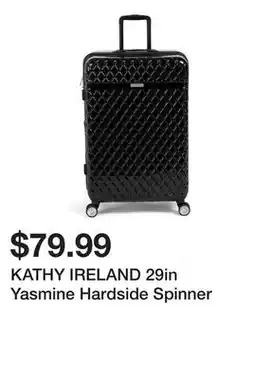 Marshalls KATHY IRELAND 29in Yasmine Hardside Spinner offer