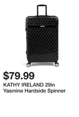 Marshalls KATHY IRELAND 29in Yasmine Hardside Spinner offer