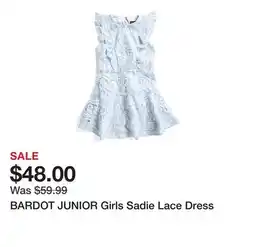 Marshalls BARDOT JUNIOR Girls Sadie Lace Dress offer