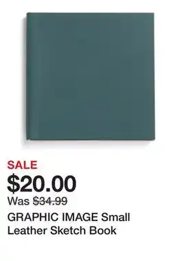 Marshalls GRAPHIC IMAGE Small Leather Sketch Book offer