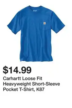 Tractor Supply Company Carhartt Loose Fit Heavyweight Short-Sleeve Pocket T-Shirt, K87 offer