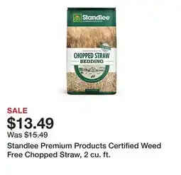 Tractor Supply Company Standlee Premium Products Certified Weed Free Chopped Straw, 2 cu. ft offer