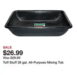 Tractor Supply Company Tuff Stuff 26 gal. All-Purpose Mixing Tub offer