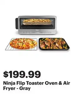 Best Buy Ninja Flip Toaster Oven & Air Fryer - Gray offer