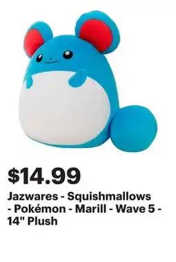 Best Buy Jazwares - Squishmallows - Pokémon - Marill - Wave 5 - 14 Plush offer