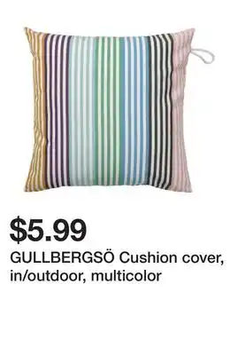 Ikea GULLBERGSÖ Cushion cover, in/outdoor, multicolor offer