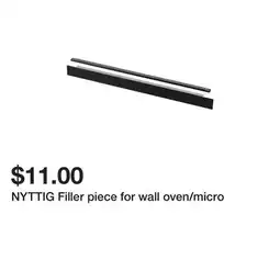 Ikea NYTTIG Filler piece for wall oven/micro offer