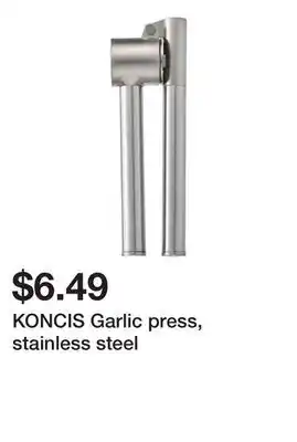 Ikea KONCIS Garlic press, stainless steel offer