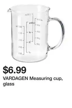 Ikea VARDAGEN Measuring cup, glass offer