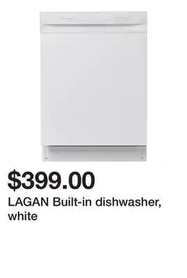 Ikea LAGAN Built-in dishwasher, white offer