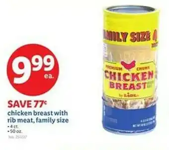 Lidl chicken breast with rib meat, family size offer