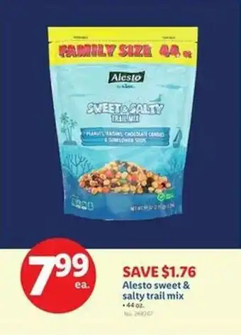 Lidl Alesto sweet & salty trail mix offer